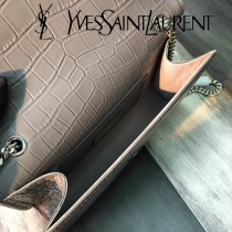 YSL新款原版皮377829-2流蘇 鱷魚進口皮紋