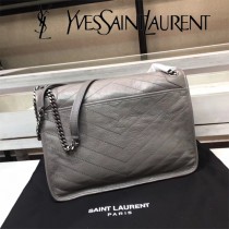 YSL新款原版皮  498830 NIKI系列郵差包