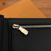 LV-M60053  路易威登專櫃同步原版皮系列藍色水波紋短夾