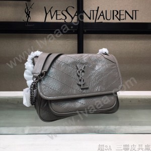 YSL新款原版皮  533037-05 NIKI系列郵差包