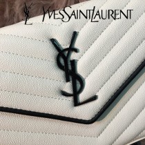 YSL新款原版皮377828  拼色 采用頂級牛皮魚子醬-01