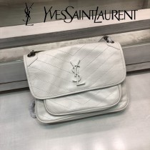 YSL新款原版皮  498894-06 NIKI系列郵差包