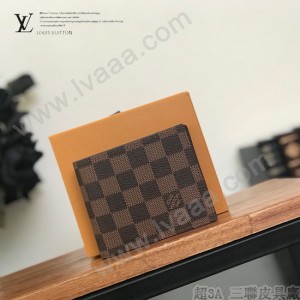 LV-M62046  路易威登專櫃同步原版皮系列男士短夾
