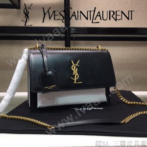 YSL新款原版皮441971牙簽紋-2
