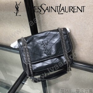 YSL新款原版皮  533037-02 NIKI系列郵差包