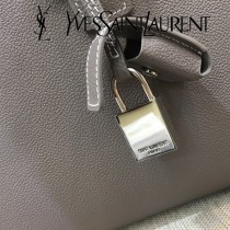 YSL新款原版皮398710-2 配白線 新款風琴包