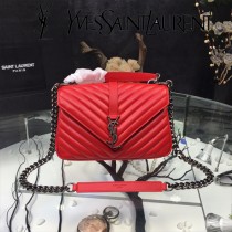 YSL新款原版皮392737郵差包