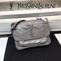 YSL新款原版皮  498894-04 NIKI系列郵差包