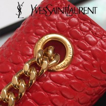 YSL新款原版皮354119小鱷 流蘇仿斜背包