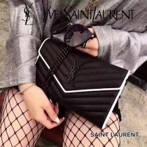 YSL新款原版皮377828  拼色 采用頂級牛皮魚子醬-02