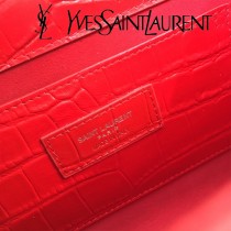 YSL新款原版皮377829-3流蘇 鱷魚進口皮紋
