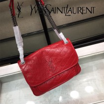 YSL新款原版皮  498894-07 NIKI系列郵差包