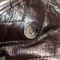 YSL新款原版皮  498830-01 NIKI系列郵差包