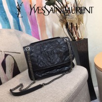 YSL新款原版皮  498894-05 NIKI系列郵差包