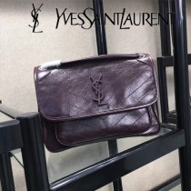 YSL新款原版皮  498894-02 NIKI系列郵差包