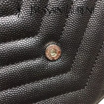 YSL新款原版皮377828黑白專櫃最新配色 采用頂級牛皮魚子醬-03