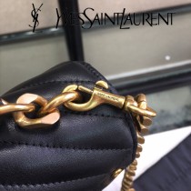 YSL新款原版皮  392737-4  圓柳釘郵差包