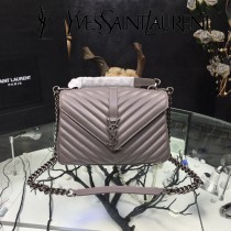 YSL新款原版皮392737-1郵差包