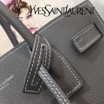 YSL新款原版皮398710-2 配白線 新款風琴包