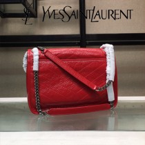 YSL新款原版皮  498894-07 NIKI系列郵差包