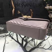 YSL新款原版皮392737-1郵差包