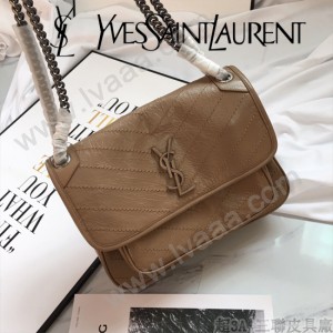 YSL新款原版皮  498894-09 NIKI系列郵差包