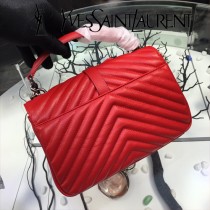 YSL新款原版皮392737郵差包
