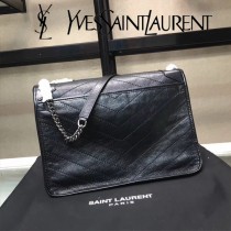 YSL新款原版皮  498830-03 NIKI系列郵差包