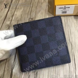 LV-N63213  路易威登新款原版皮男士短夾