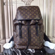 LV-40005  路易威登新款ZACK系列原版皮黑格雙肩背囊