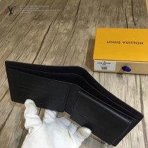 LV-N63213  路易威登新款原版皮男士短夾