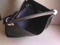 LV M93448-02 時尚經典款ARTSY系列原版皮配全皮壓花女士肩背包