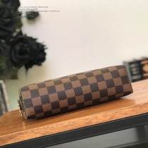 LV-N23345  路易威登新款咖啡格中號手包 化妝包