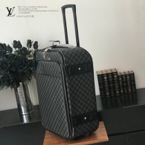 LV-N21225  路易威登新款經典款黑格原單拉桿箱