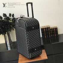 LV-N41385  路易威登新款黑格限量版原單拉桿箱