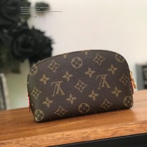 M47515-1 新款 小號老花原版皮手包化妝包
