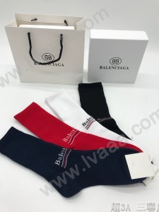 BALENCIAGA（巴黎世家）官網同款男女純棉襪-03