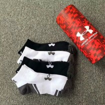 爆款 貿易公司專供安德瑪 毛巾底網眼透氣 男女襪子 壹桶4雙
