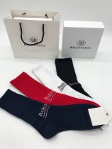 BALENCIAGA（巴黎世家）官網同款男女純棉襪-01