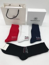 BALENCIAGA（巴黎世家）官網同款男女純棉襪-01