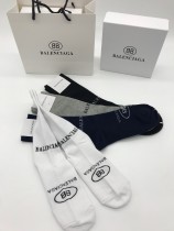BALENCIAGA（巴黎世家）官網同款男女純棉襪