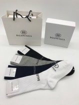 BALENCIAGA（巴黎世家）官網同款男女純棉襪-02