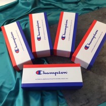 Champion 冠軍   時尚潮襪  出新款  壹盒5雙
