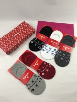 LV襪子-03  路易威登supreme合作款隱形襪