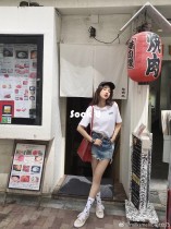 Champion襪子-03  聯名冠軍Champion襪子經典男女同款棉襪