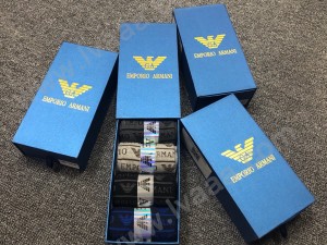 Armani襪子-03  阿瑪尼中筒祙