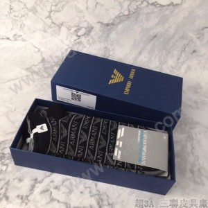 Armani襪子-02  阿瑪尼2018新款春秋款短款男子棉襪