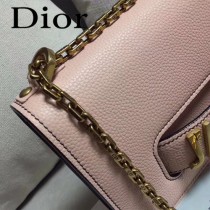 Dior-014   迪奧新款原版皮荔枝紋鏈條包