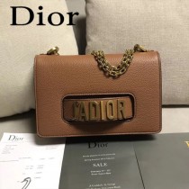 Dior-014-05   迪奧新款原版皮荔枝紋鏈條包