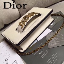 Dior-014-01   迪奧新款原版皮荔枝紋鏈條包